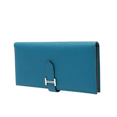 エルメス HERMES ベアンスフレ S金具 長財布